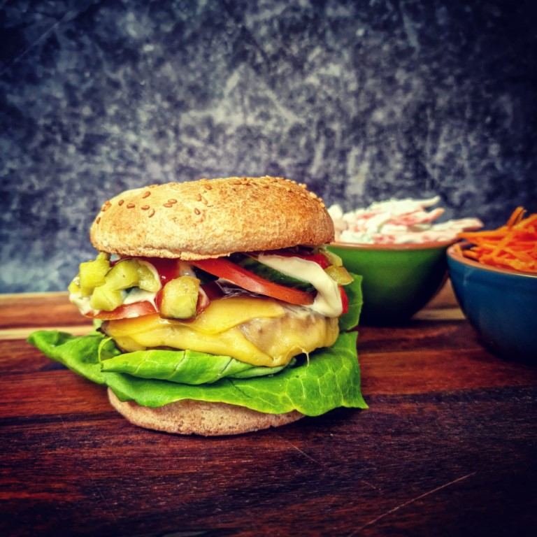 Huisgemaakte burger