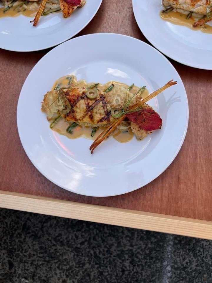 Bordje met lamsribbetje
